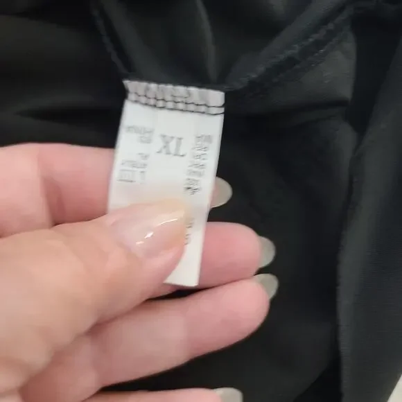 Taylor Swift Showgirl vibes black dress fringe Size XL flapper Shake it off - Picture 5 of 7